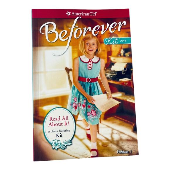 American Girl BeForever MEET KIT BOOK 1934 Read All About It Volume 1 Paperback - Picture 1 of 5